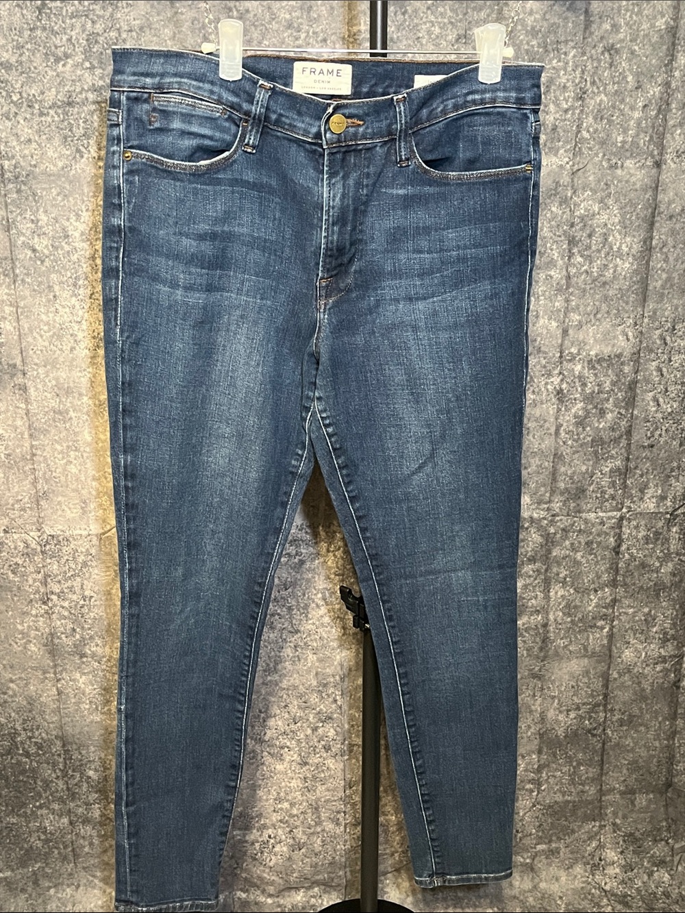 Frame Denim Women's Dark Blue Skinny Jeans